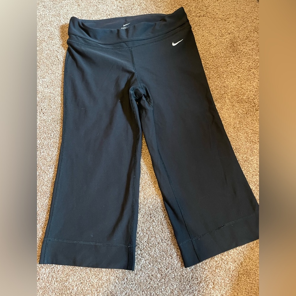 Nike Dri-Fit Womens Size Small S Running Capri Cropped Leggings Pants